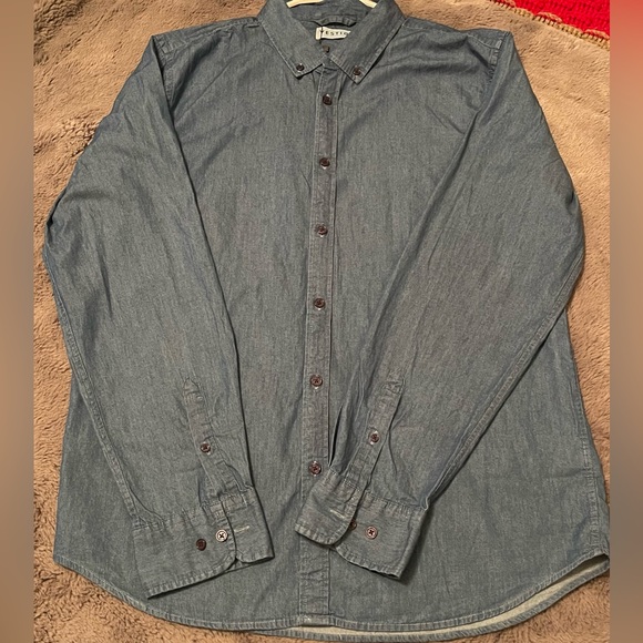 Mens VESTIGE button up